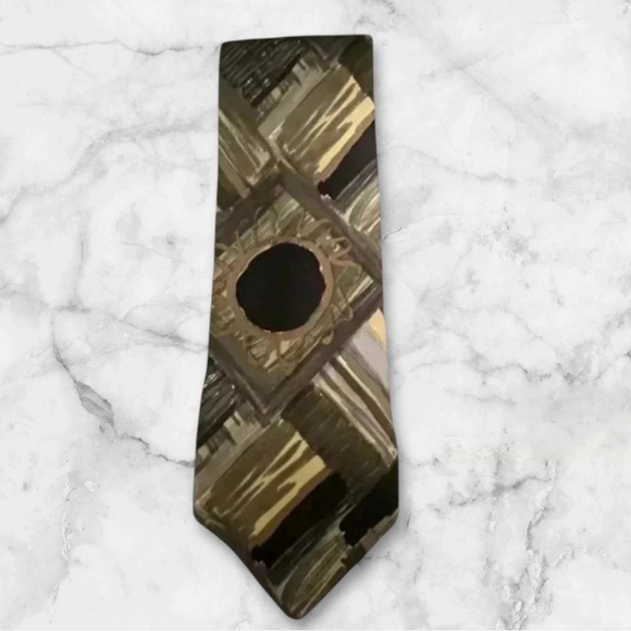 ✅💎Men’s Vintage Italian Silk Neck Tie - Picture 3 of 12